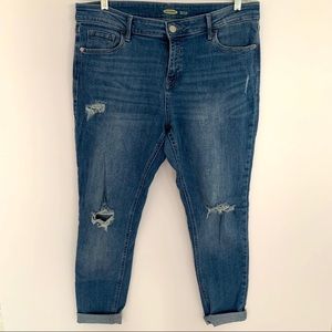 Old Navy Rockstar Super Skinny Jeans Size 14